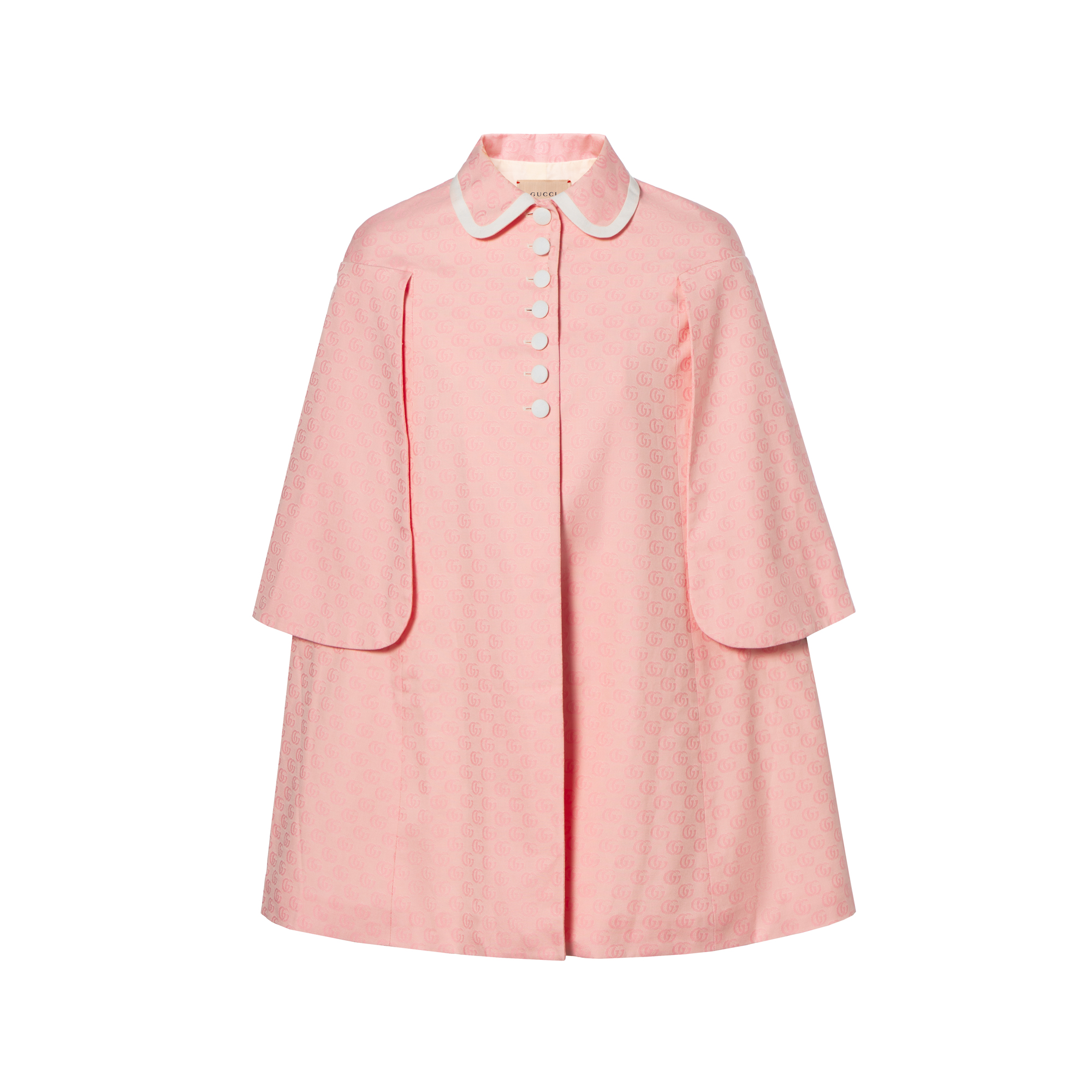 GUCCI Gucci, fuchsia children's trench coat, print