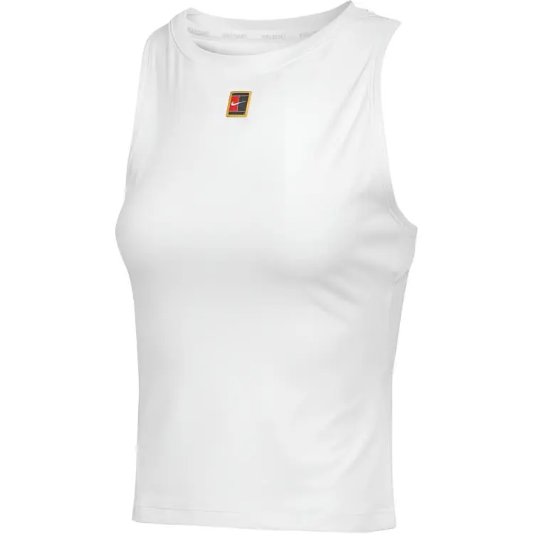 Nike Dri-Fit Tank Tops Women's White Crew Neck Thin Other