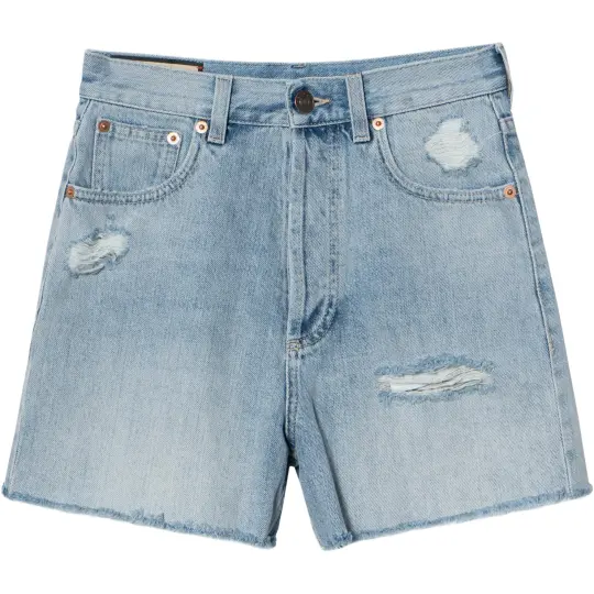 【Previous Season】eco-washed denim shorts