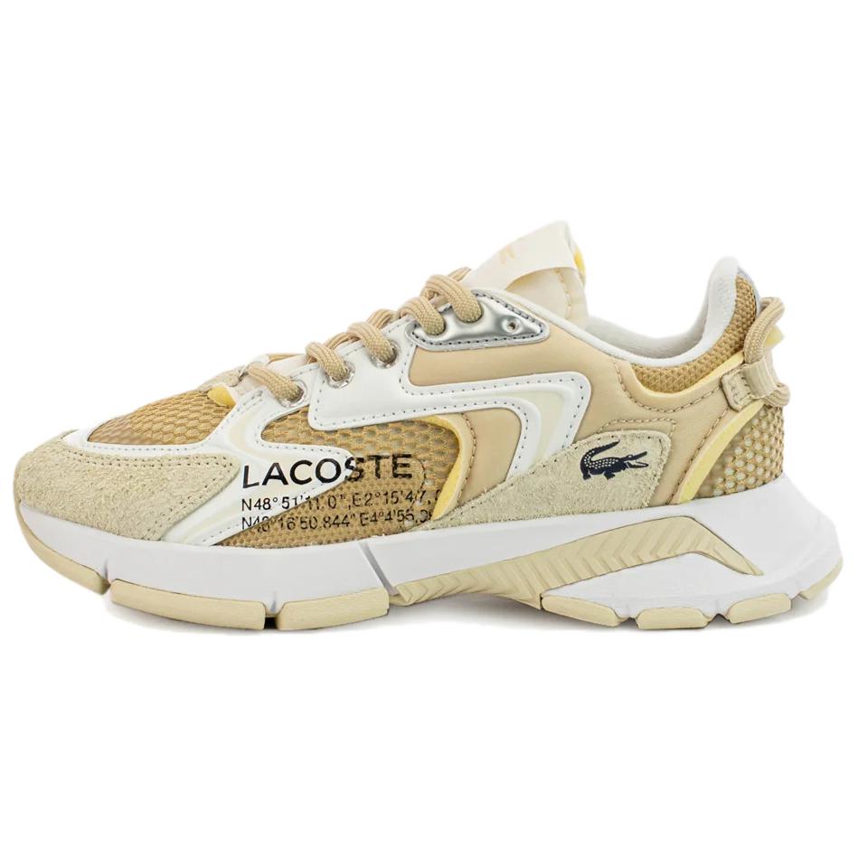 LACOSTE L003 Neo Low top Casual Shoes Women's Light Umber