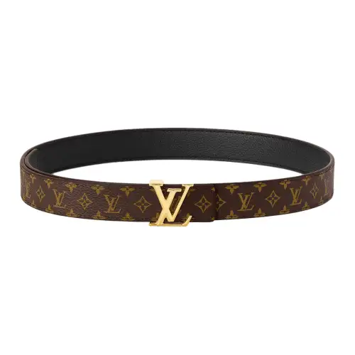 LOUIS VUITTON Pre Owned 2014 Leather Initiales Belt
