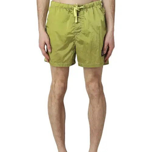 STONE ISLAND Logo Patch Swim Shorts