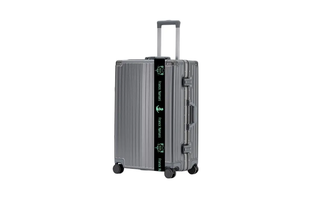 Franck Namani· ABS+PC Travel Suitcase Luggage Unisex White/Black/Gray/Pink