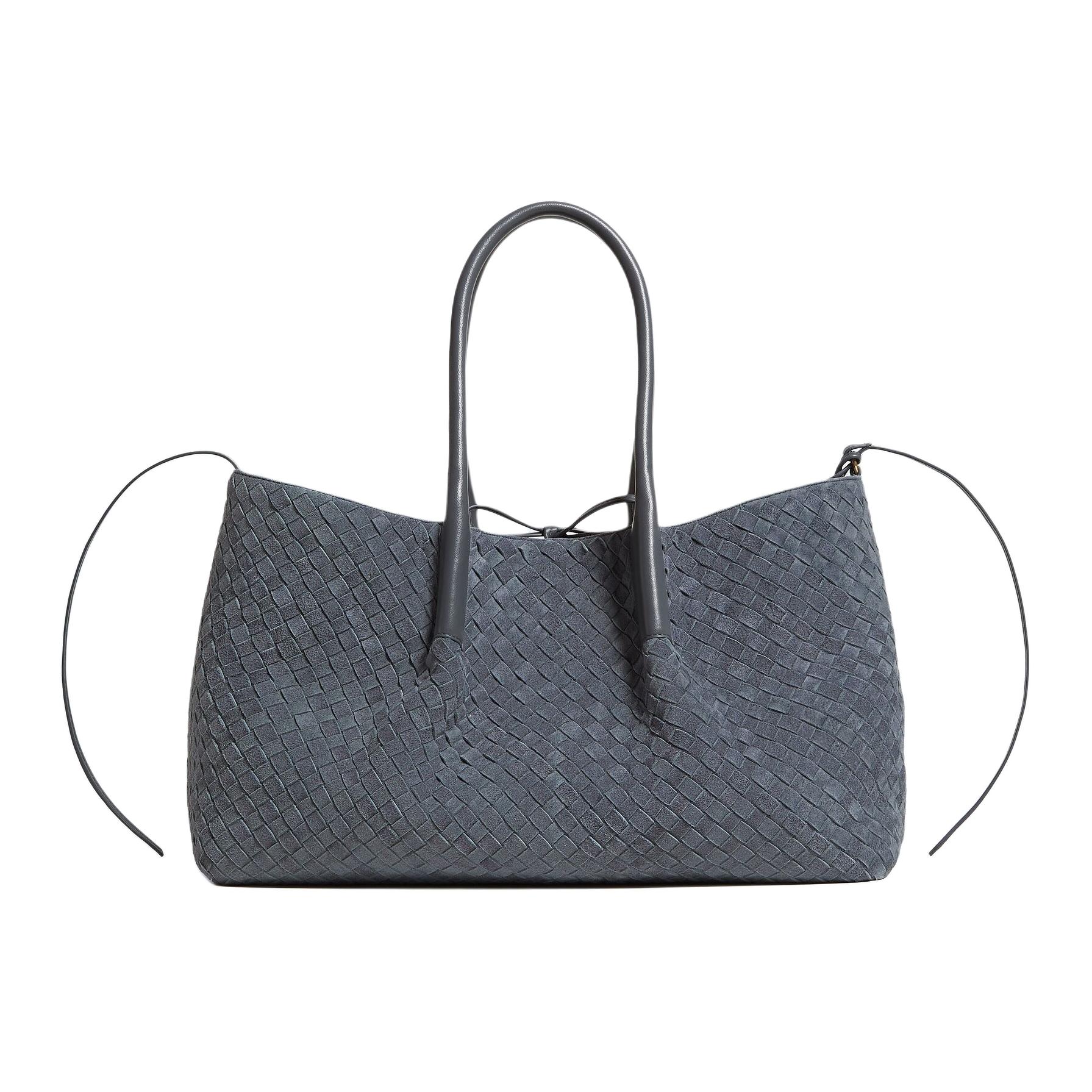 Женская сумка Bottega Bottega Veneta Intrecciato Pinacoteca (синий)