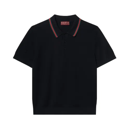 GUCCI Web Detailed Polo Shirt