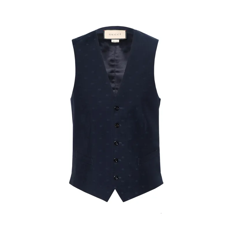 【Previous Season】Double G wool waistcoat