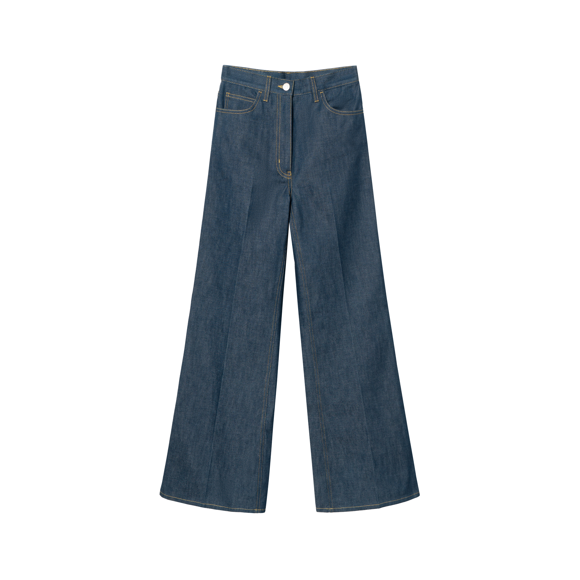Женские штаны Gucci FW21 100 Special Denim (синие)