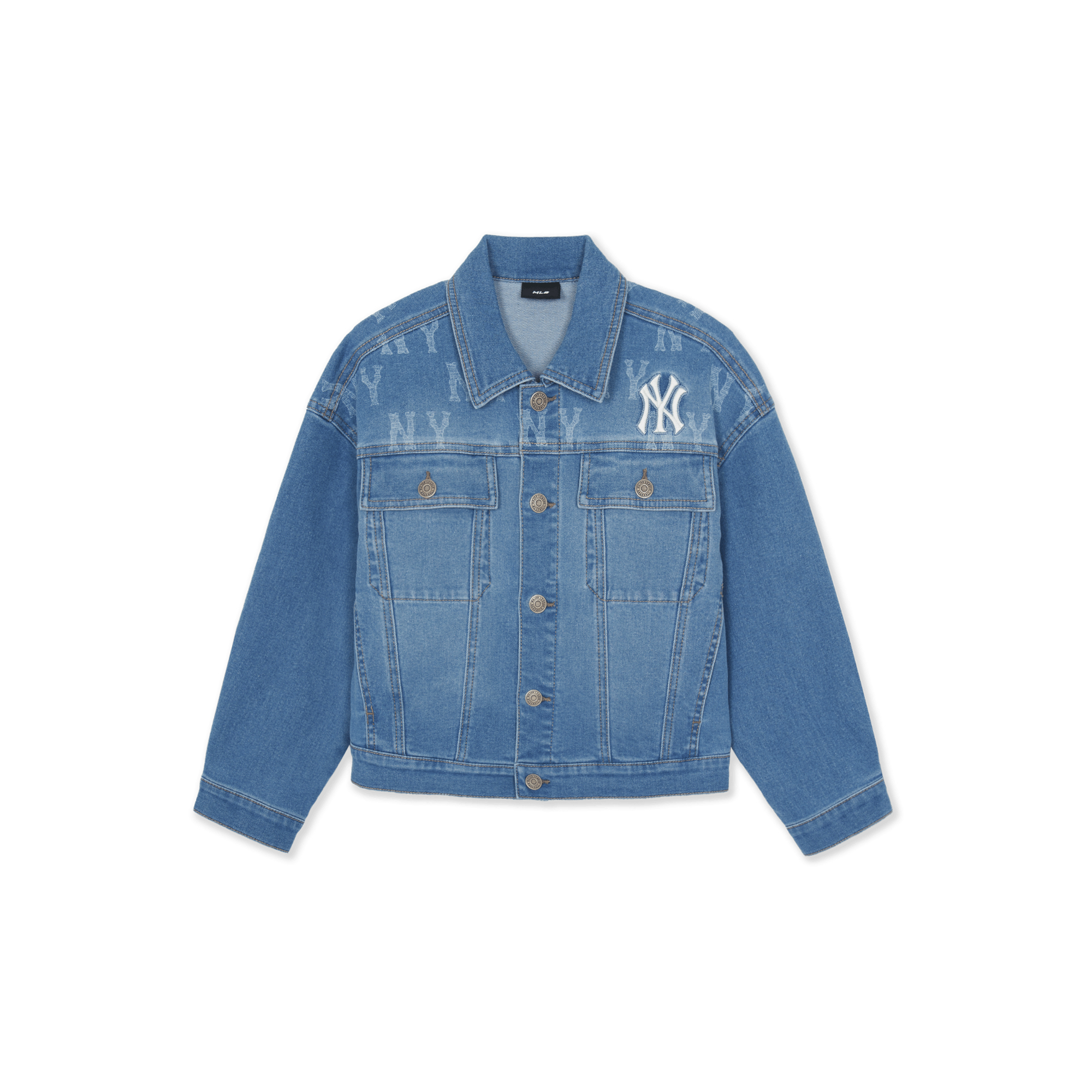 Куртка MLB Monogram New York Yankees (синяя)