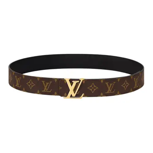 LOUIS VUITTON Belt Facettes Vernis Amarante