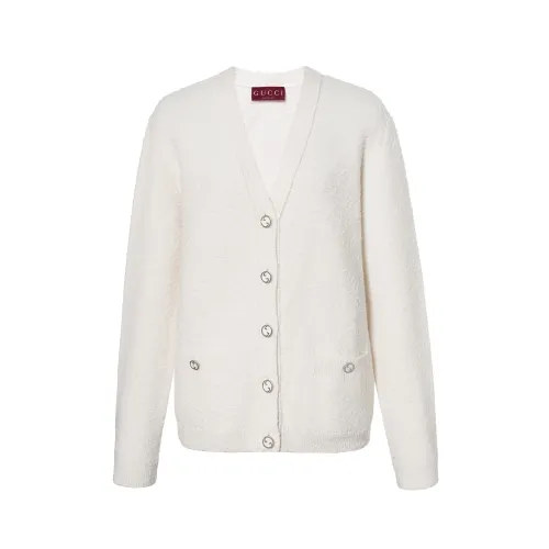 GUCCI Button-Up Knit Cardigan