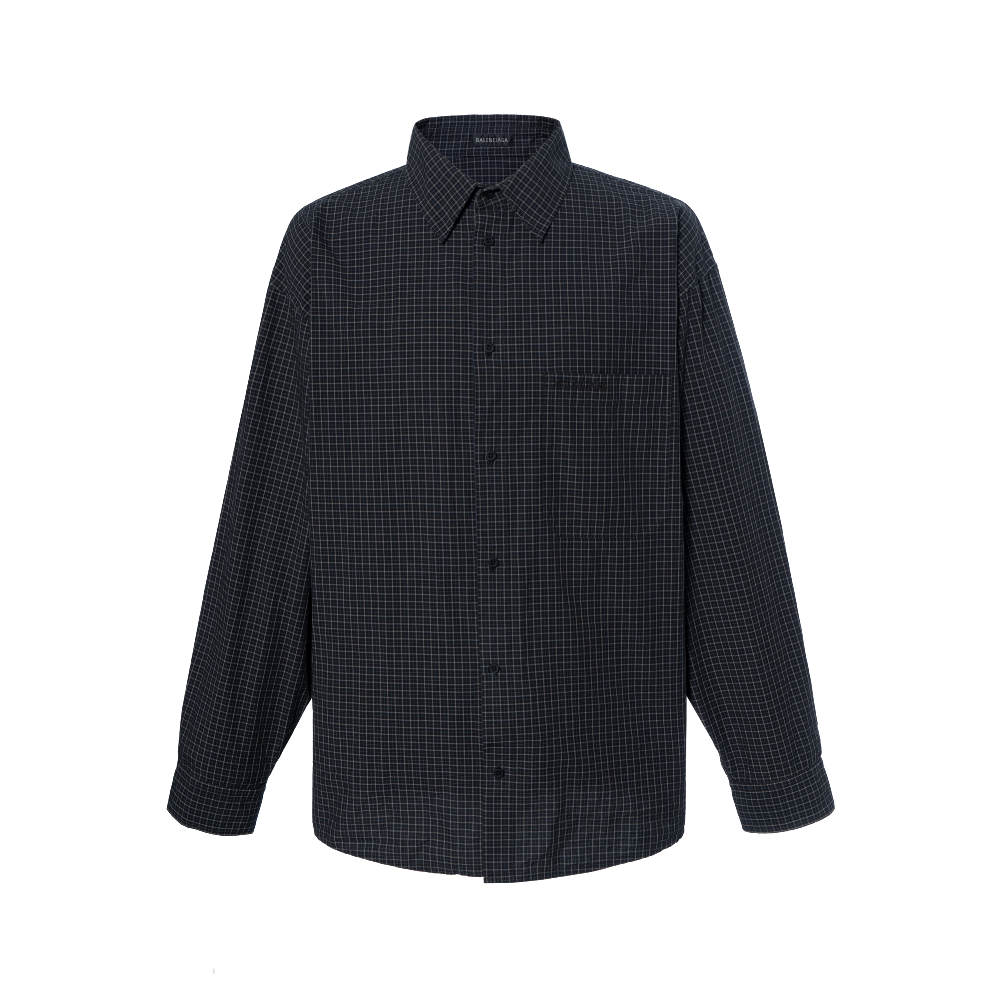 Мужская рубашка Balenciaga (в клетку)