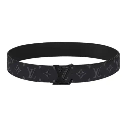 LOUIS VUITTON Lv Initiales 40mm Matte Black Belt