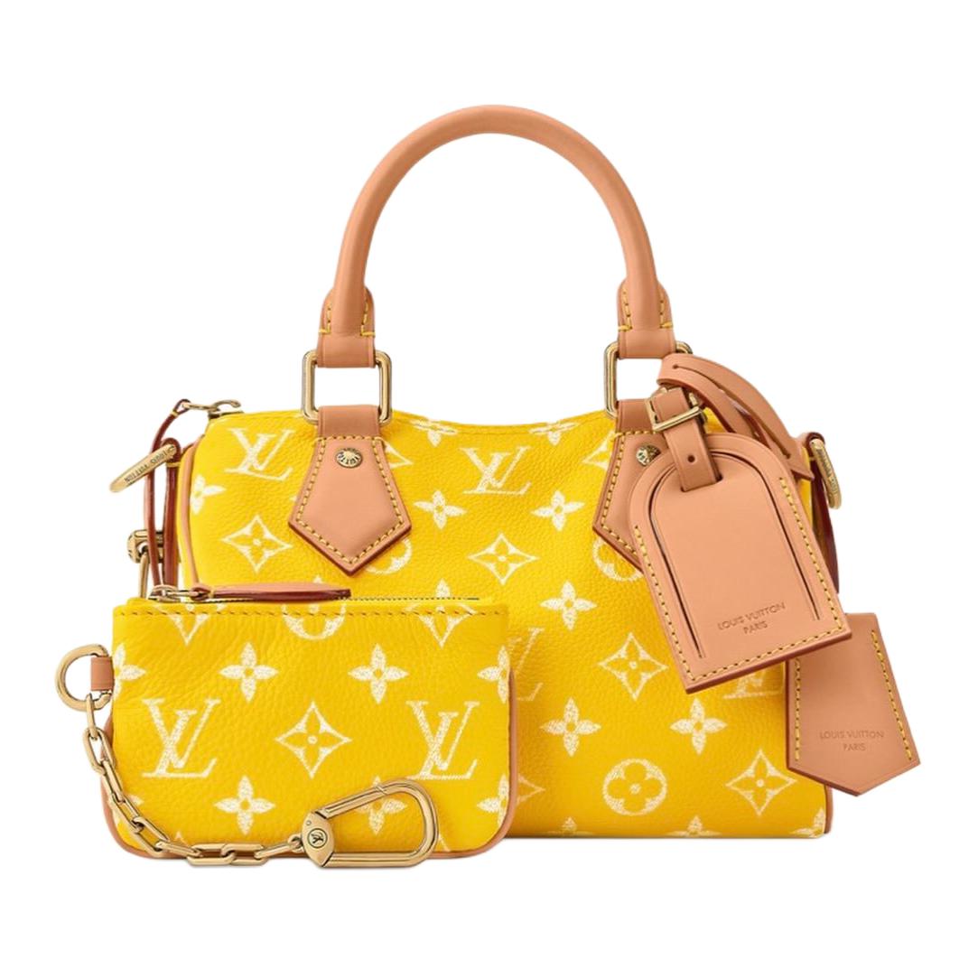 Мужская сумка Louis Vuitton LOUIS VUITTON Speedy P9 BANDOULIÈRE (желтые) — фото 2