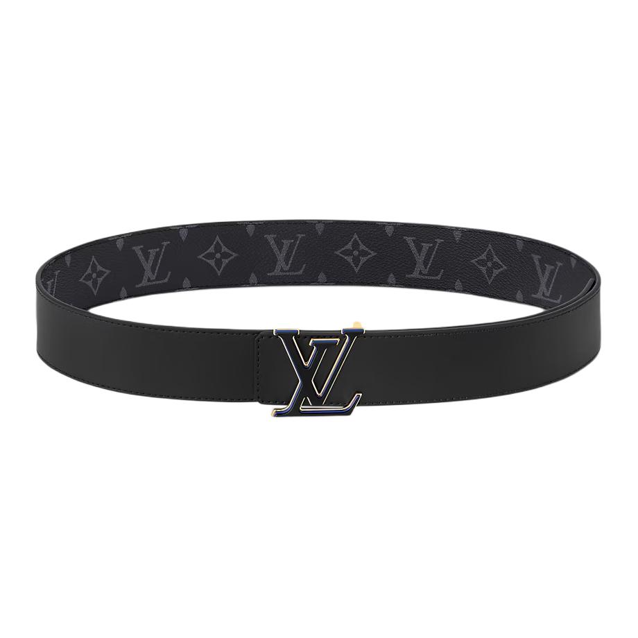 Мужской ремень Louis Vuitton LOUIS VUITTON 4cm (черный) — фото 2
