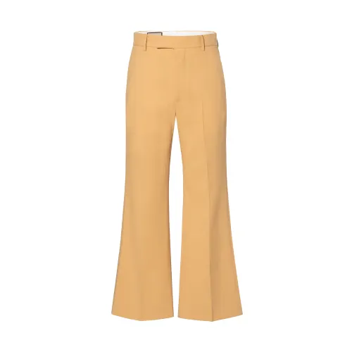 GUCCI Casual Pants Men's Khaki Moderate Straight Fit Pants