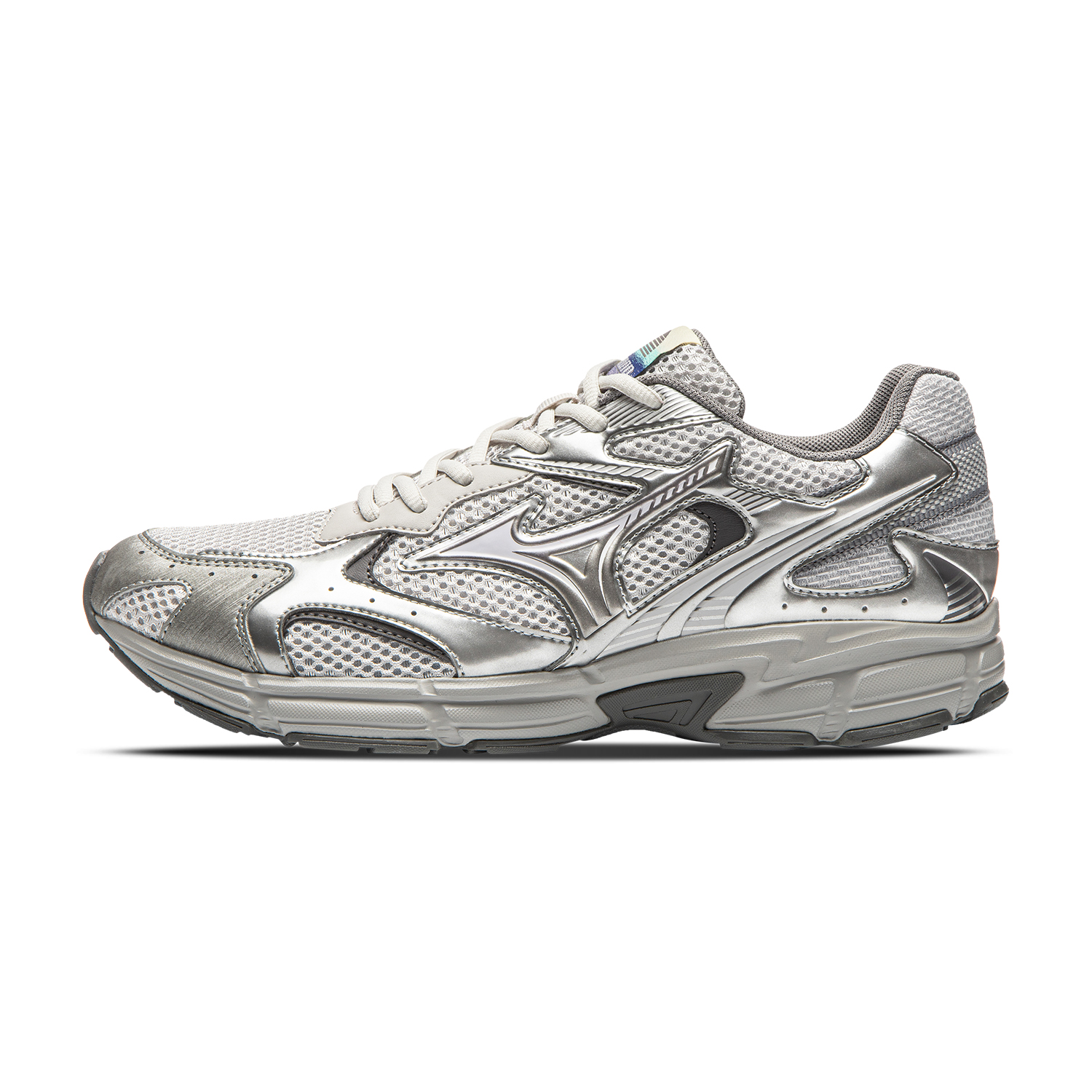 Mizuno Speed 2K Millennial retro, trendy and versatile, urban commuting sports, comfortable low-top running shoes, same style for men and women, dark silver