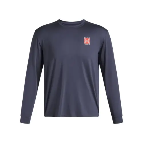 Under Armour SS25 T Shirt Men's Downpour Gray/Quartz Gray