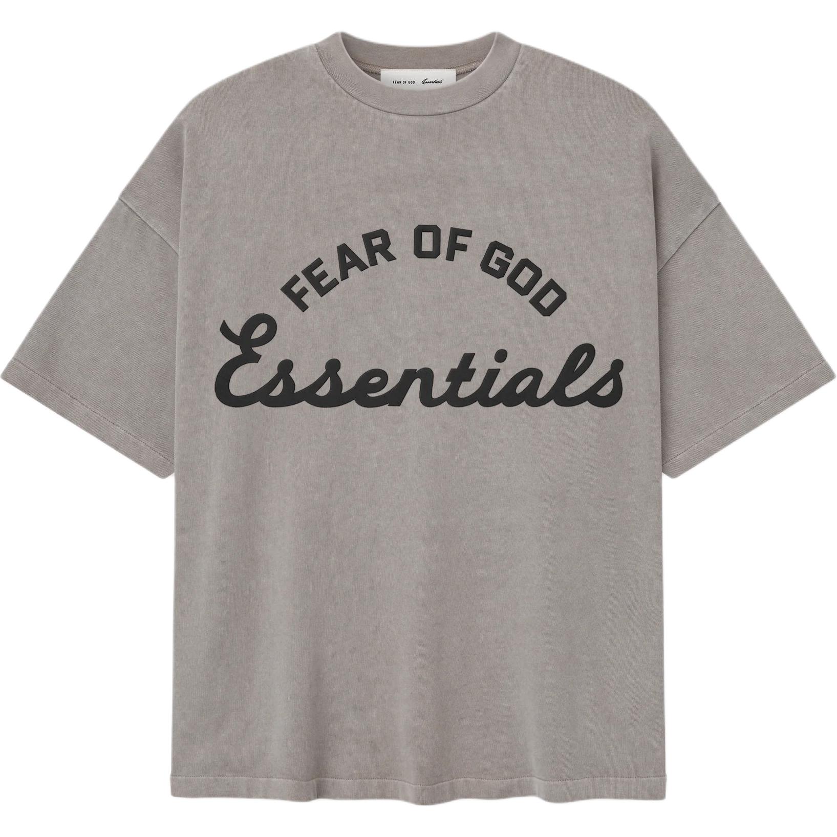 Футболка Fear of God Essentials (серая)