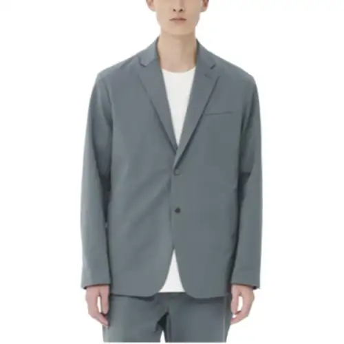 New Balance Jackets Men's Light Gray Lapel Moderate Other