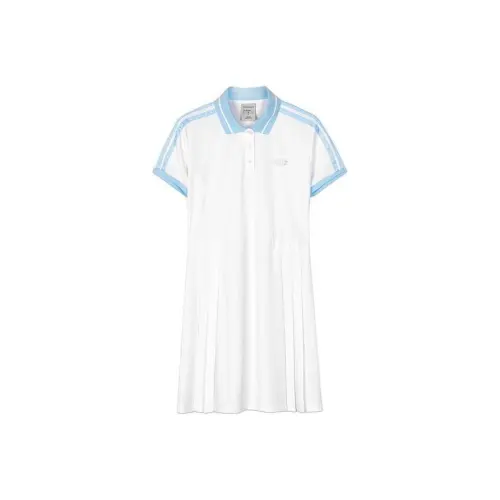 Skechers Short Sleeved Dress Women's Bright White