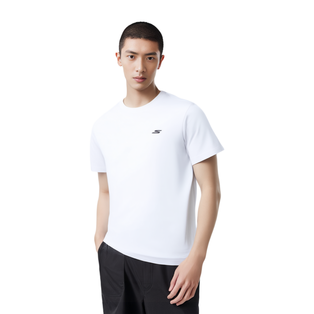 Skechers T Shirt Men’s Bright White