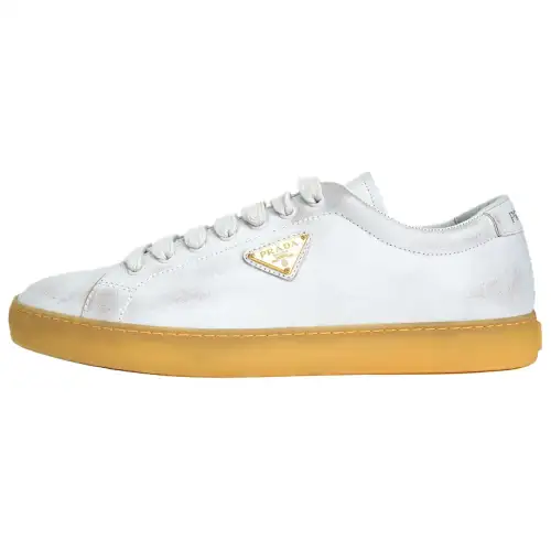PRADA Low top Skateboard Shoes Men's White