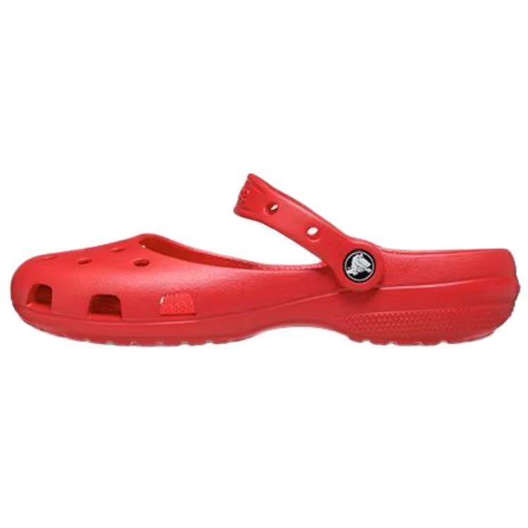 Женские сабо Crocs Classic Ballet (красные)