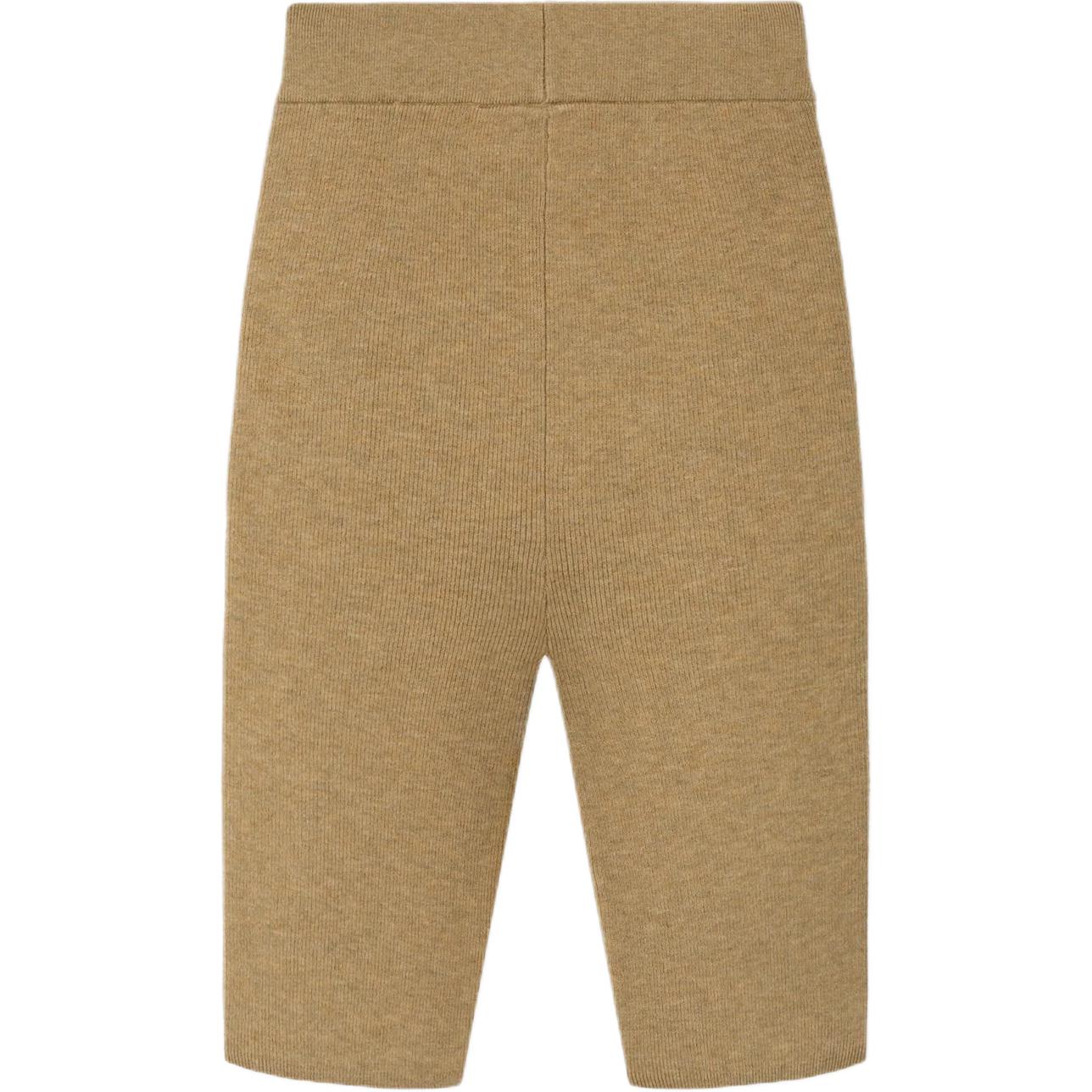 Женские велосипедки Fear of God Essentials SS26 Womens Rib Knit Bike Short (бежевые)