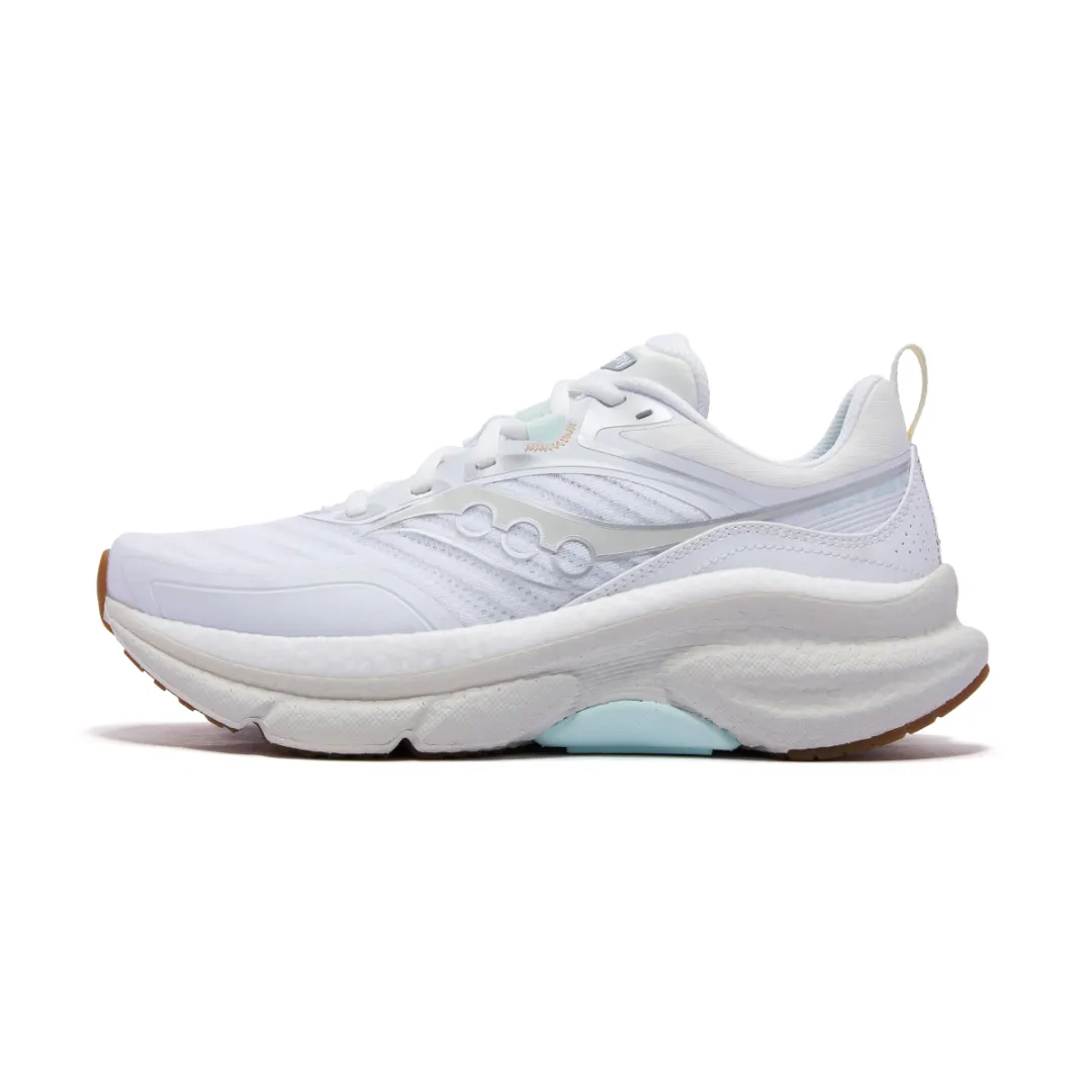 Saucony OMNI Full Cloud 23 Breathable Support Training Running Shoes Women's White