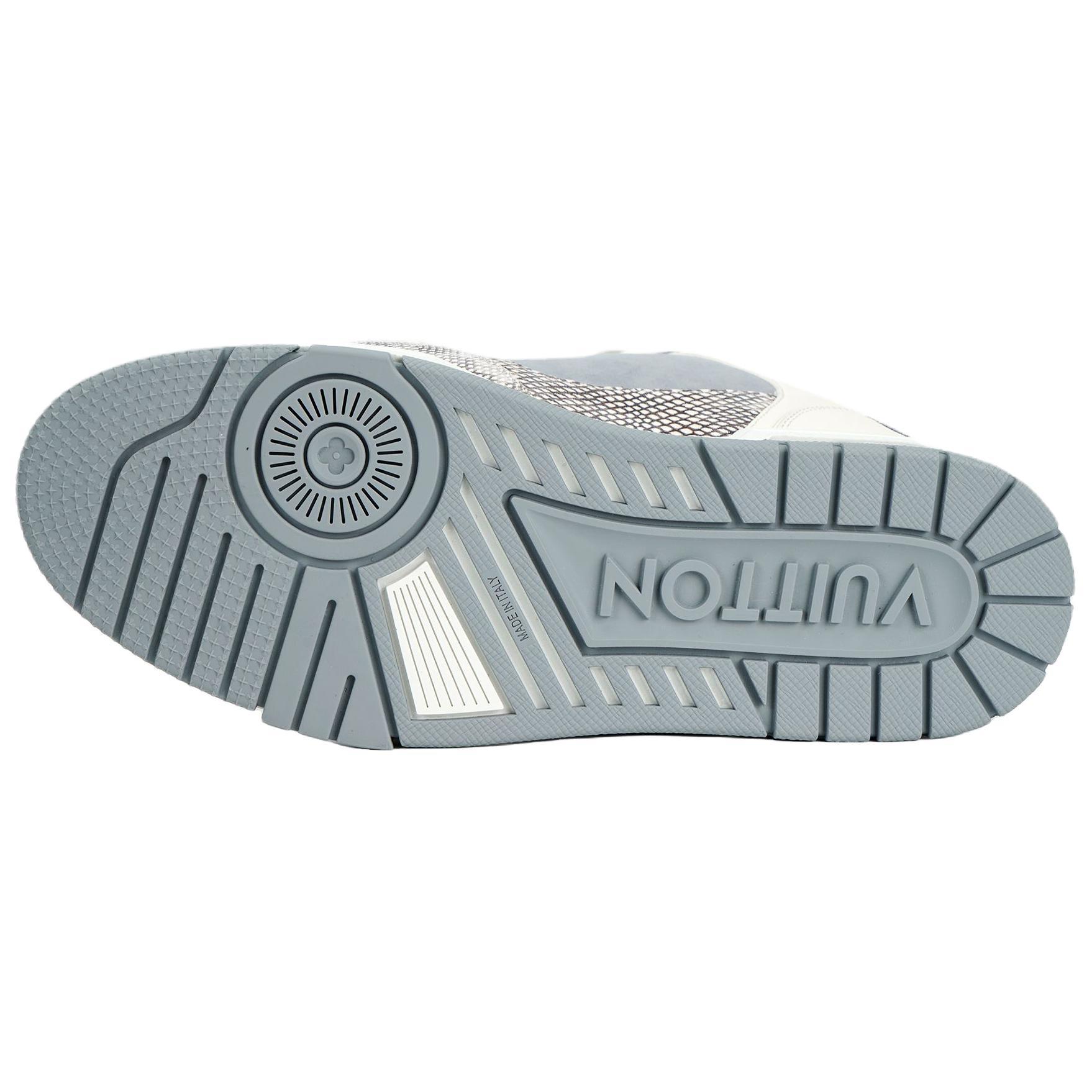 Мужские кеды Louis Vuitton Trainer (серые) — фото 5
