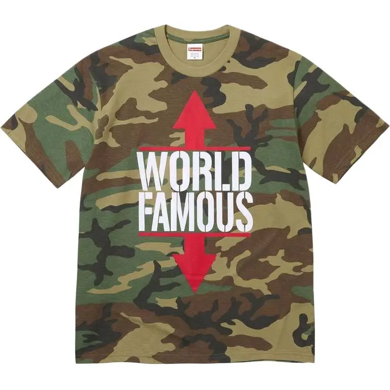 Supreme SS26 WEEK1 World Famous Tee T Shirt Unisex