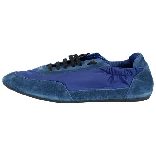 PRADA Re Nylon Collapse Casual Shoes Men's Dark Blue