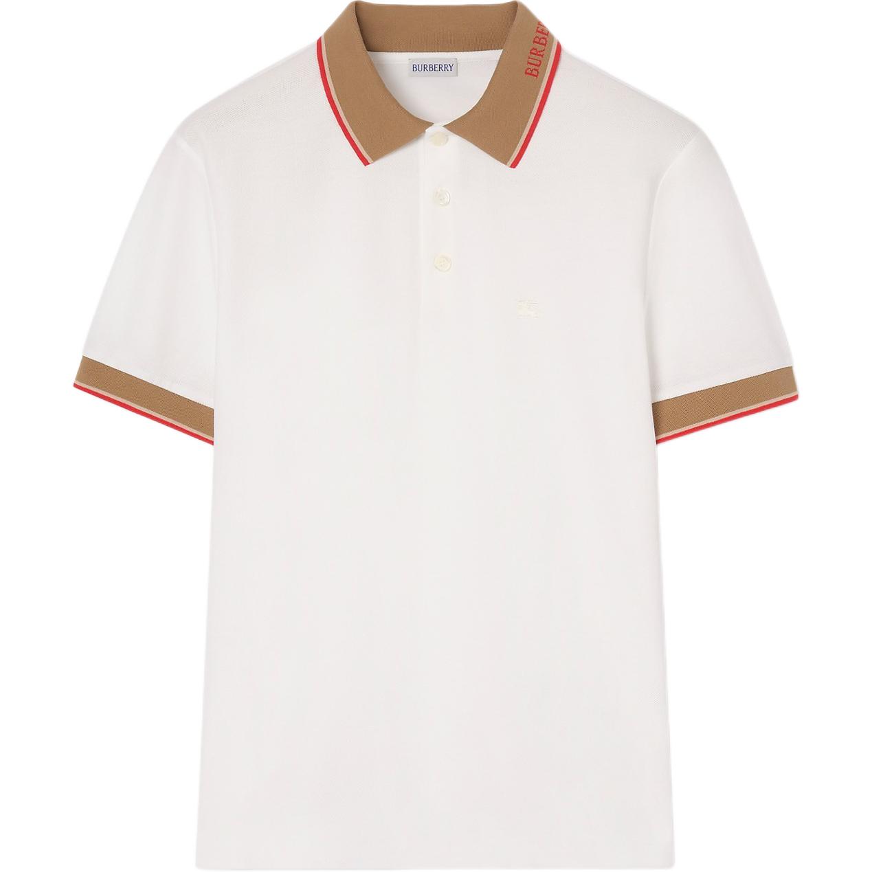 Мужская футболка Burberry Polo (черная)