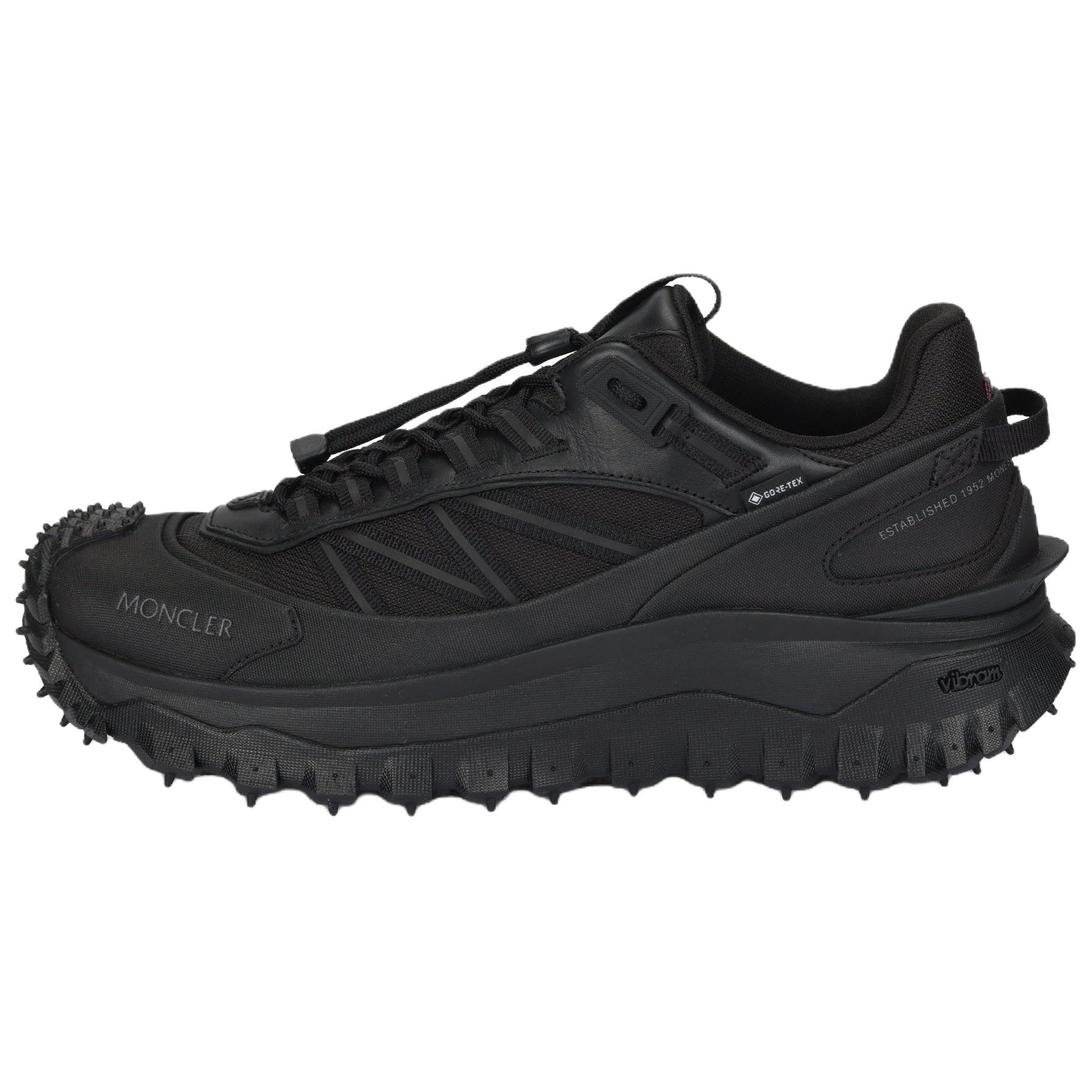 Мужские кроссовки Moncler Trailgrip Gtx (черные)