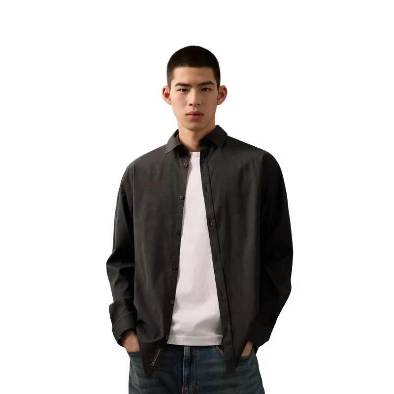 Calvin Klein SS25 Shirts Men's Lapel Moderate