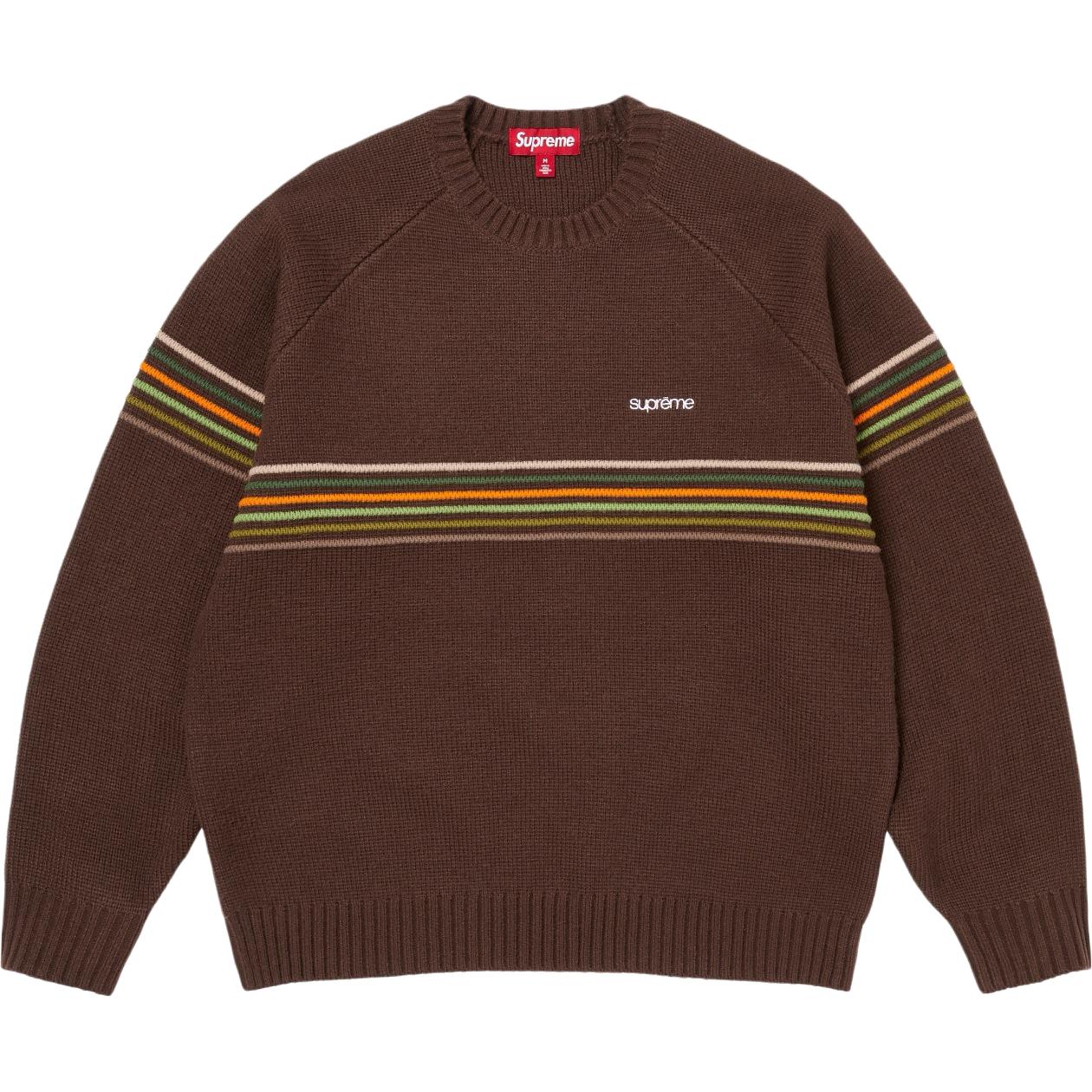 Свитер Supreme SS26 WEEK1 Raised Stripe Sweater (полосатый)