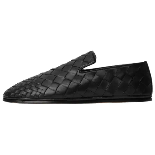 Bottega Veneta Sunday Sheepskin Men's Casual Shoes Men's Black
