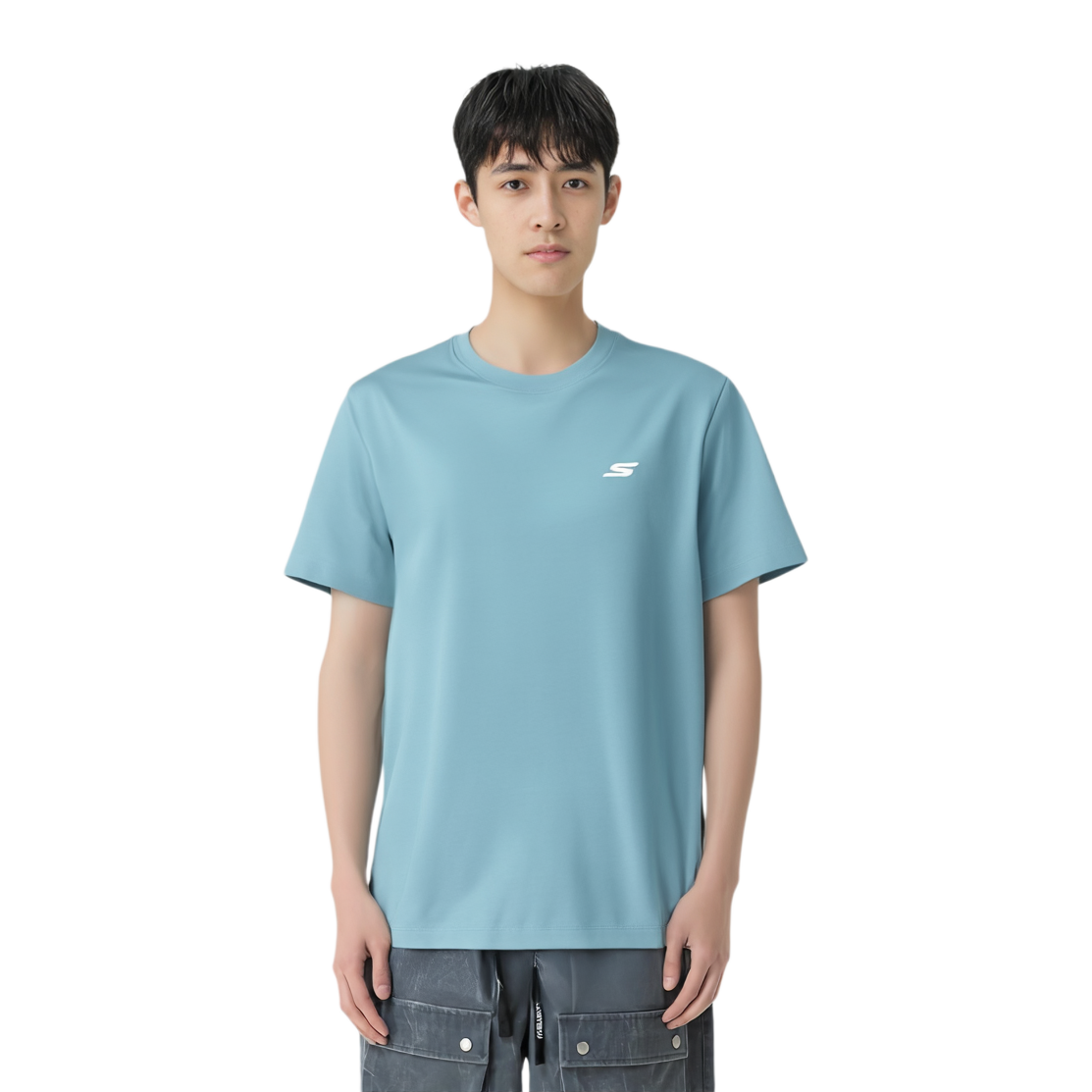 Skechers T Shirt Men’s Adriatic Blue