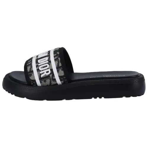 DIOR Dioriviera Slide Slippers Women's Dark Blue