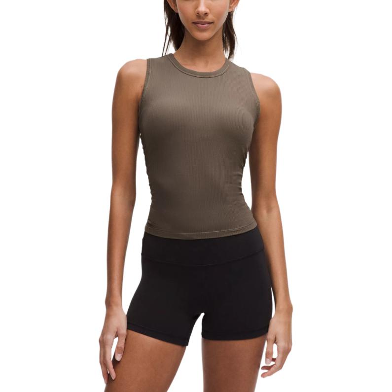 Lululemon Yoga Tank Top Women’s Dark Khaki/LIMI