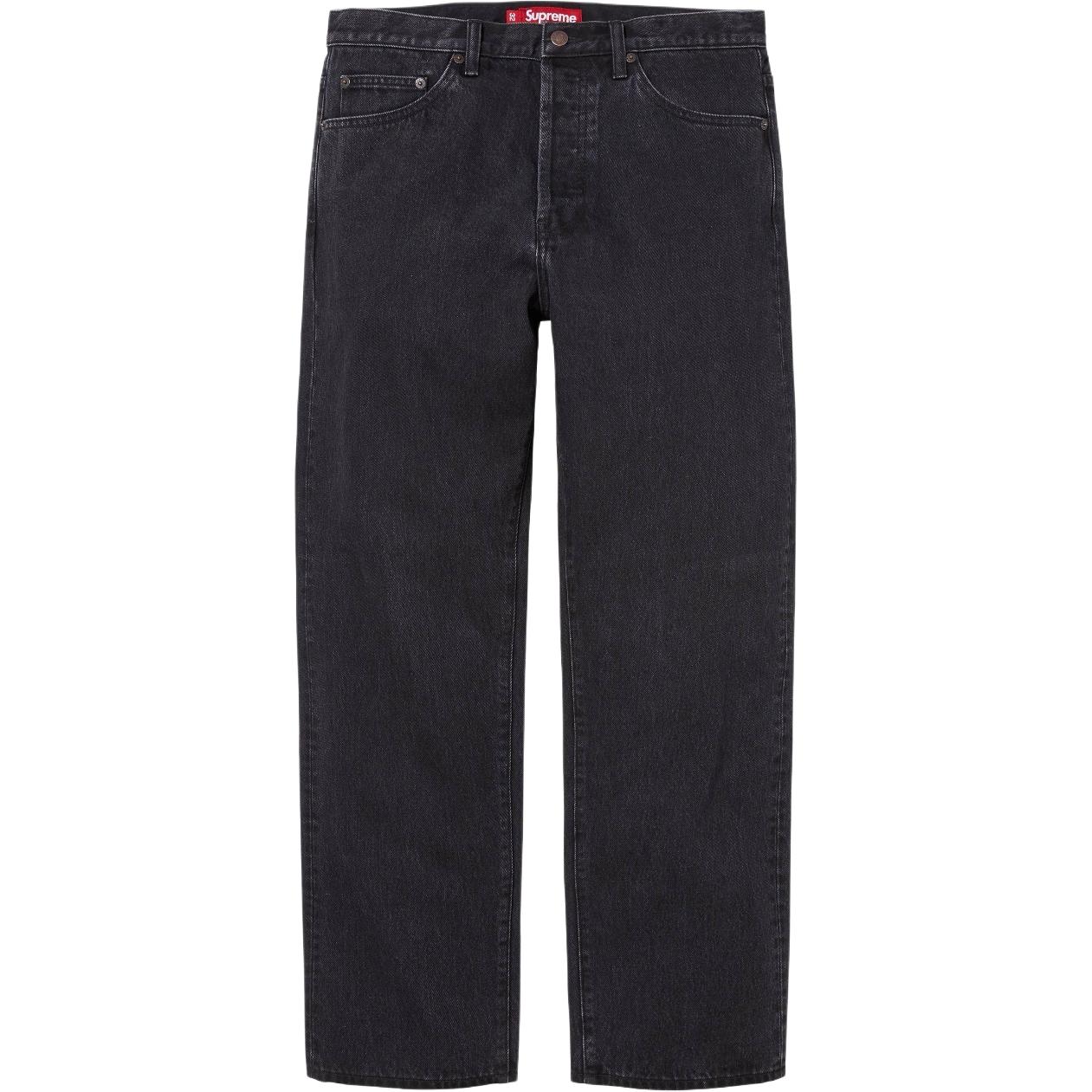 Штаны Supreme Supreme SS26 WEEK1 Regular Jean (черные)