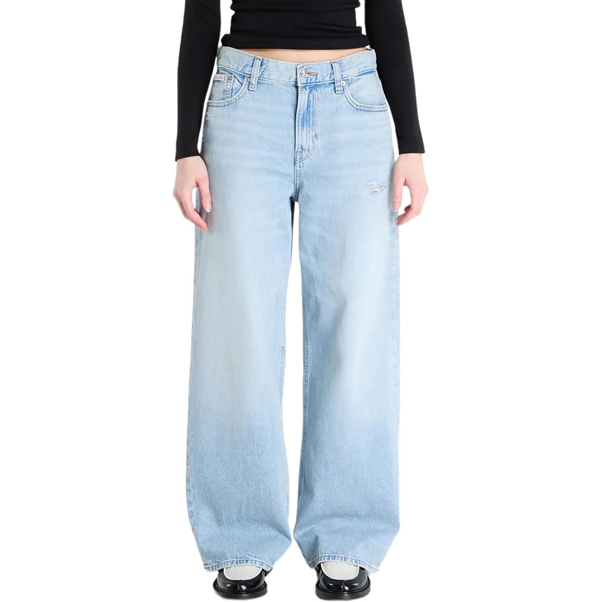 Женские штаны CALVIN KLEIN Denim (голубые)