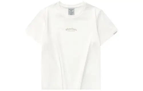 Skechers T Shirt Women's Marshmallow White