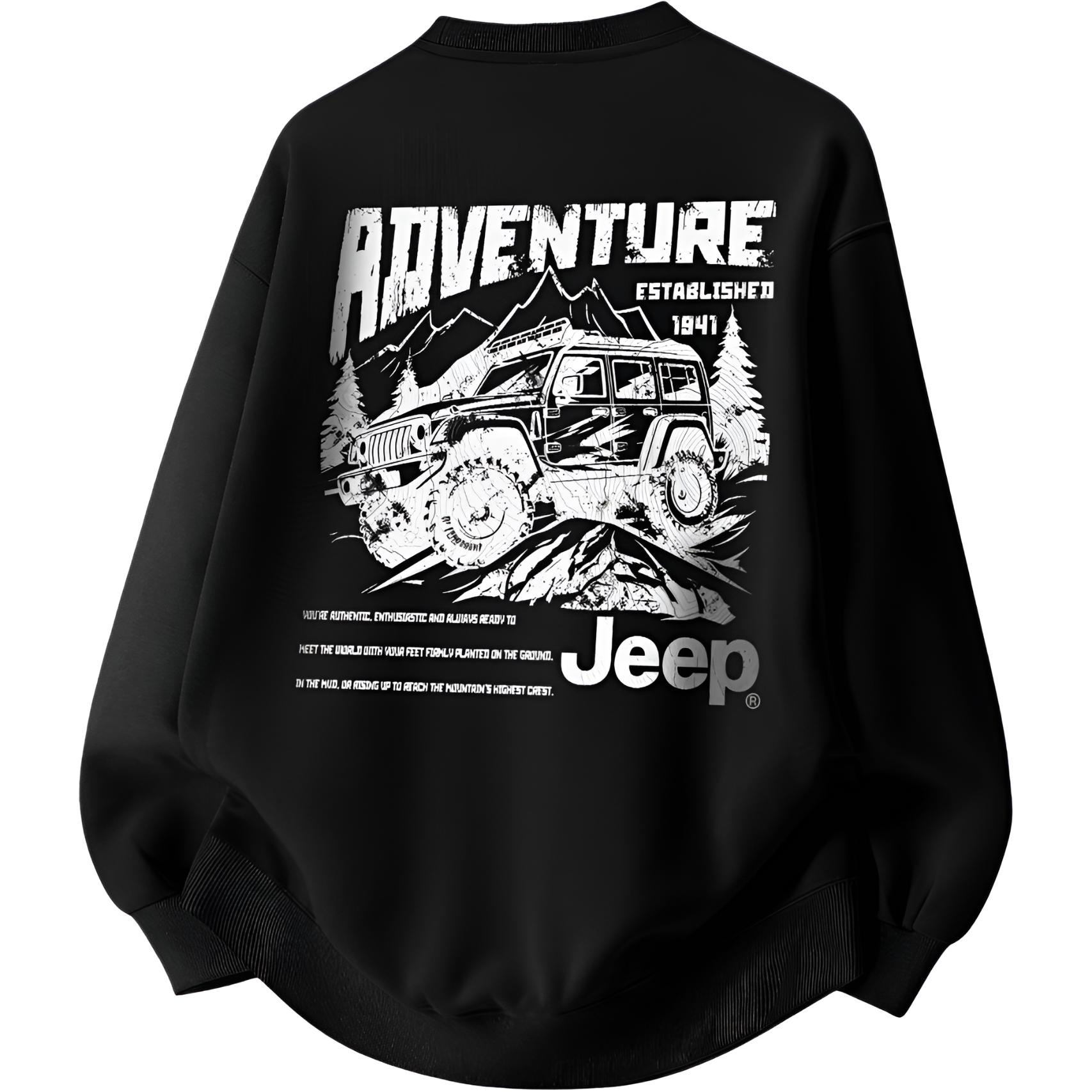 Свитшот Jeep (красный)