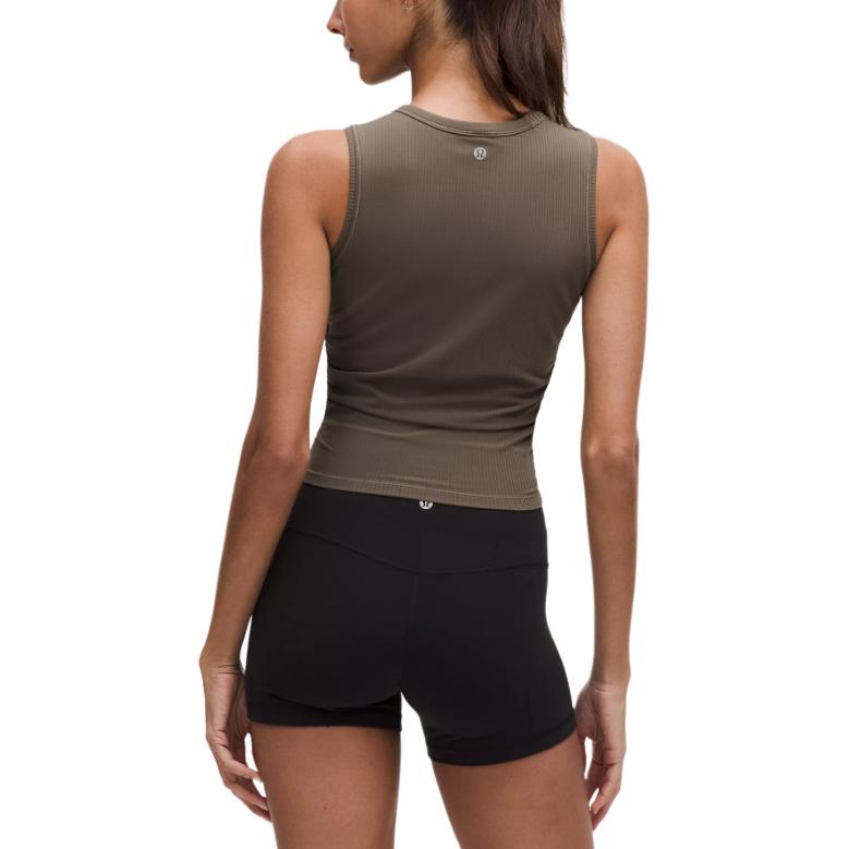 Lululemon Yoga Tank Top Women’s Dark Khaki/LIMI
