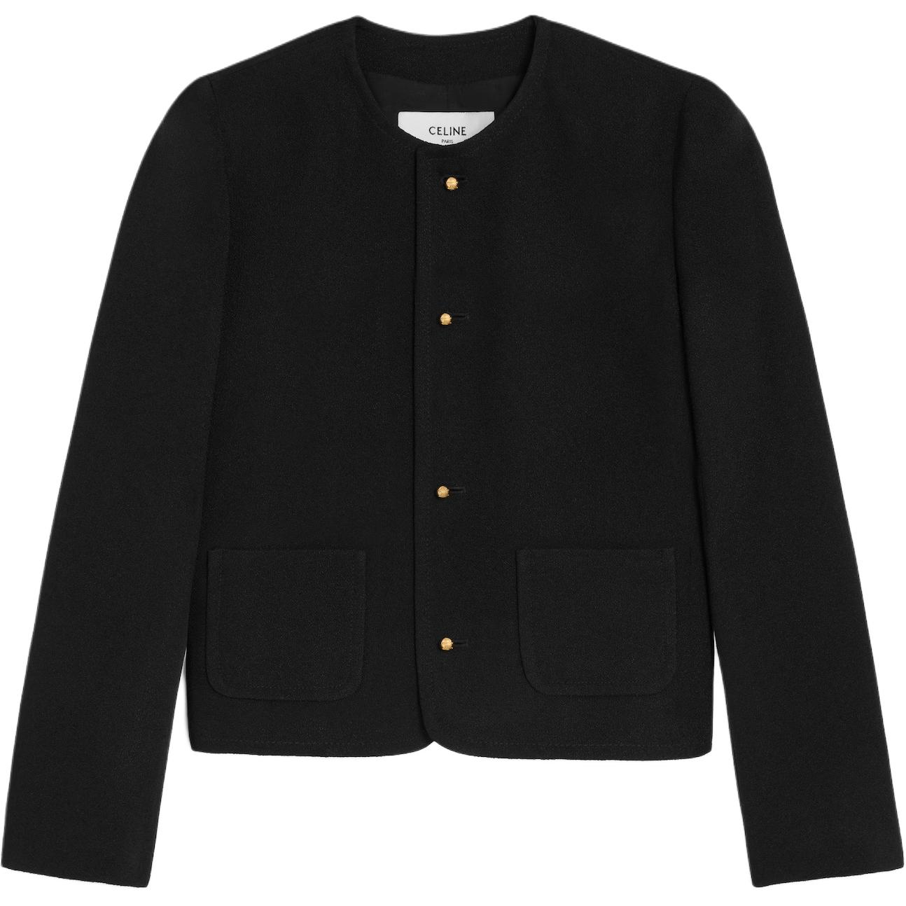 Женская куртка CELINE Jacket (черная)