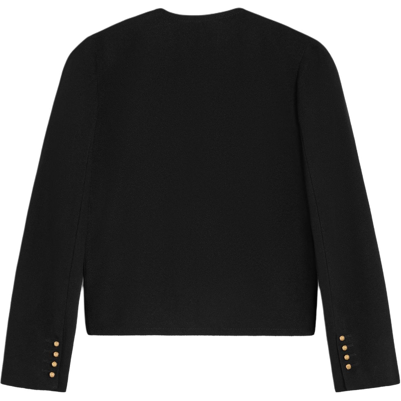 Женская куртка CELINE Jacket (черная) — фото 2