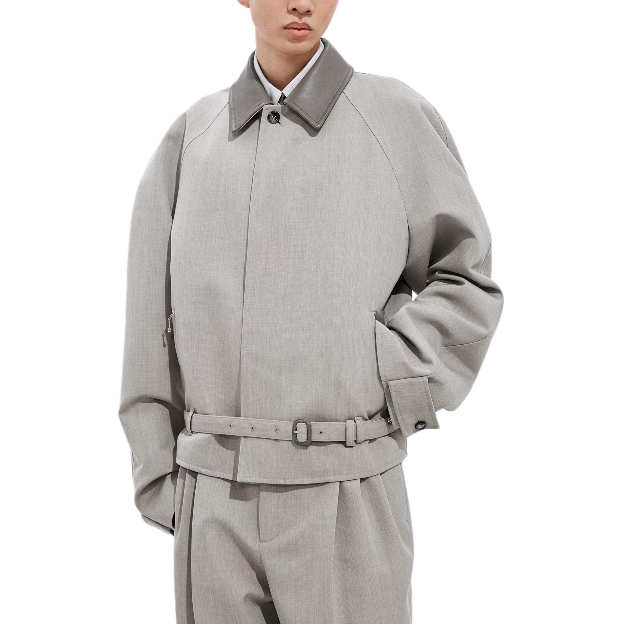 Мужская куртка Bottega Veneta SS26 (черная)