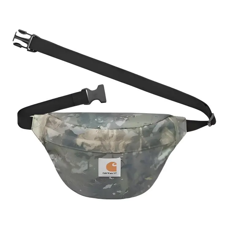 Carhartt WIP Jake Polyester Fanny Pack Men's Camouflage Combination Green