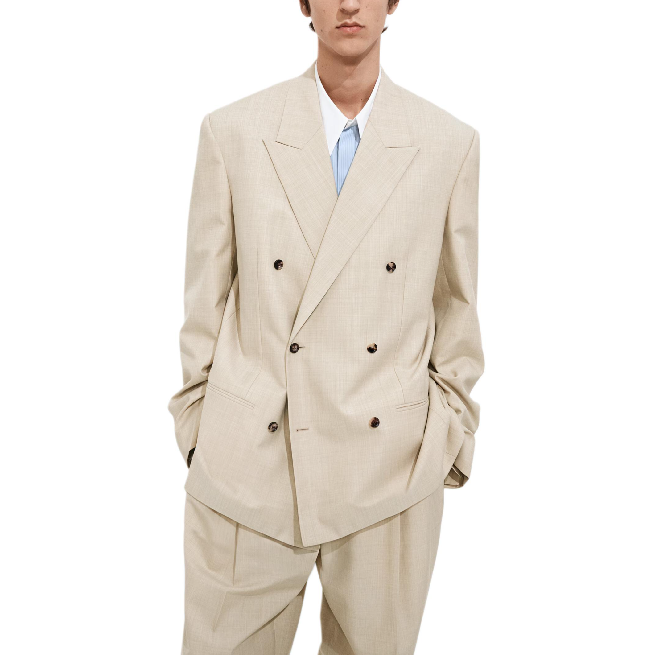 Мужская куртка Bottega Veneta (серая)